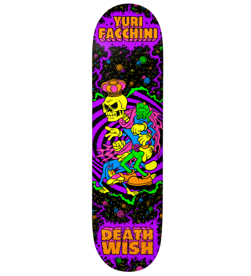 Deathwish Skateboards "Yuri Facchini- Lords Of The Underworld" 8.125" Deck
