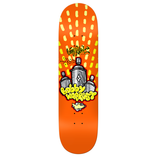 Krooked Skateboards "Bobby Worrest- Redux" 8.5" Deck