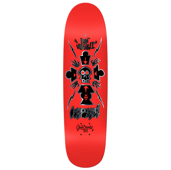 Krooked Skateboards "Van Wastell- Redux" 8.6" Deck