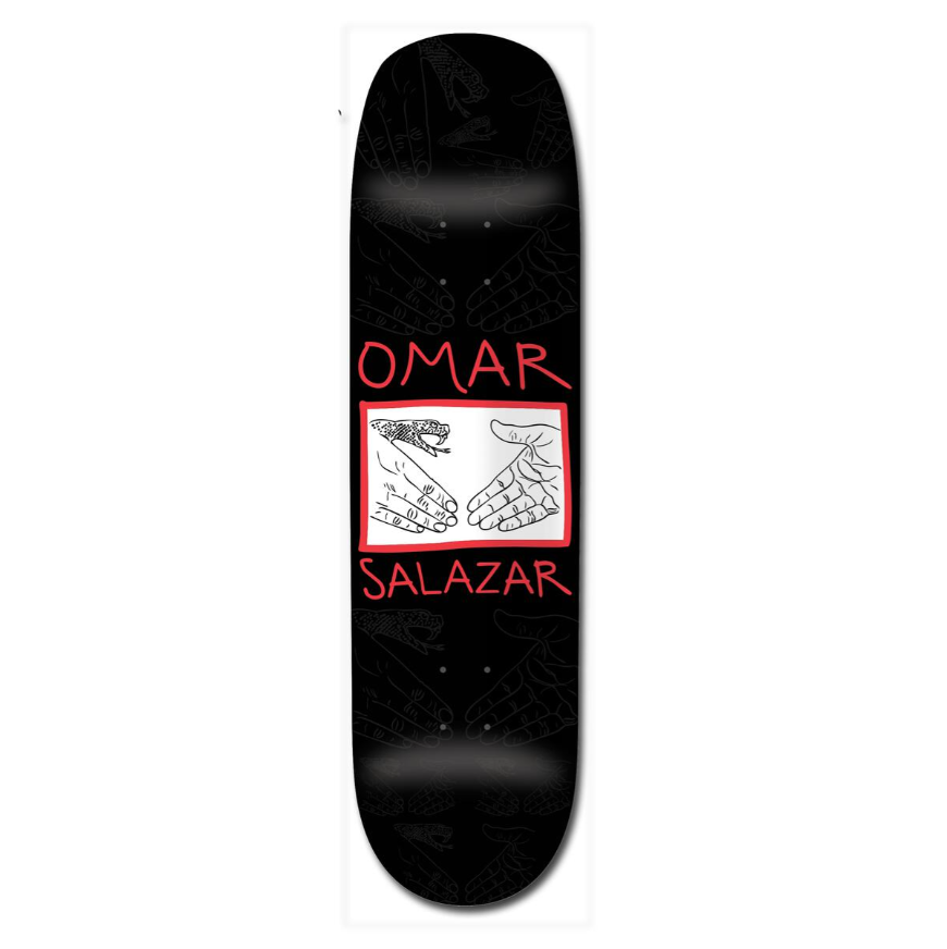 Doom Syares Skateboards "Omar Salazar- Snake Shake 3D" 8.4" Deck
