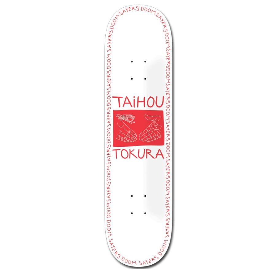 Doom Sayers Skateboards "Taihou Tokura- Snake Skate" 8.75" Deck