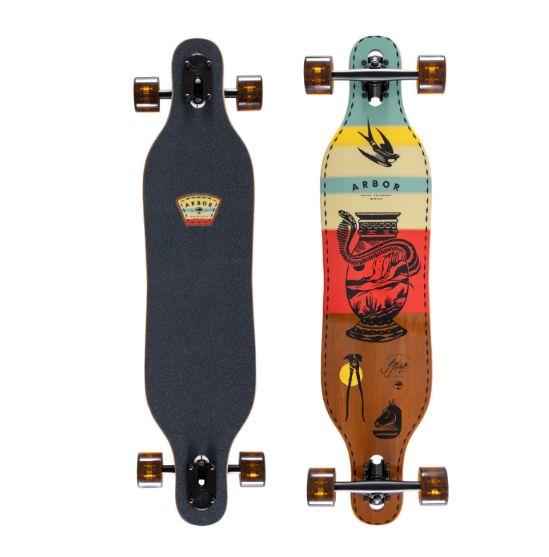Arbor Skateboards "Jess Mudgett- Axis" 37" Longboard Complete