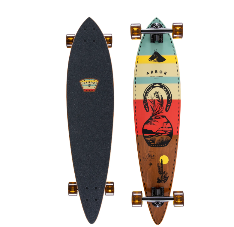 Arbor Skateboards "Jess Mudgett- Fish" 37" Longboard