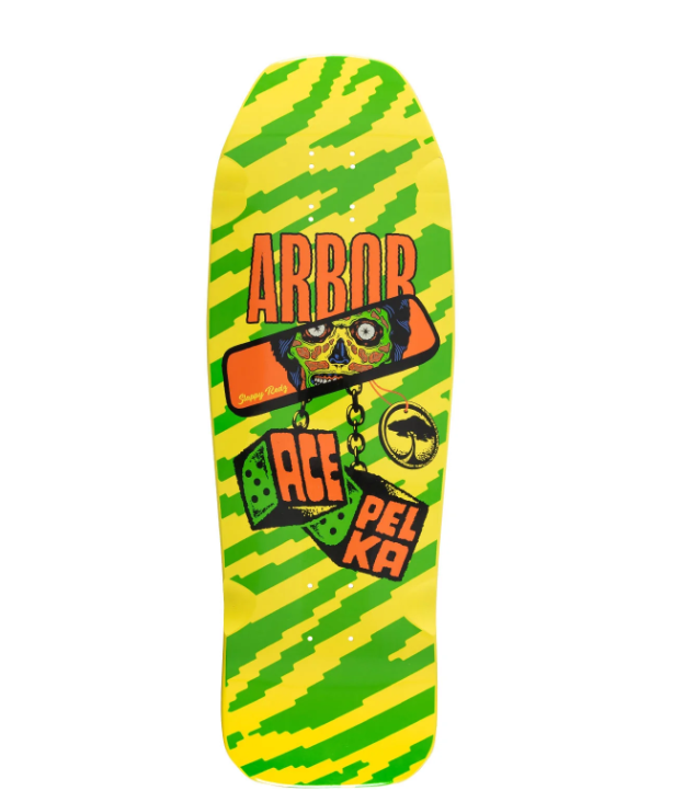 Arbor Skateboards "Ace Pelka- Rearview" 10" Deck