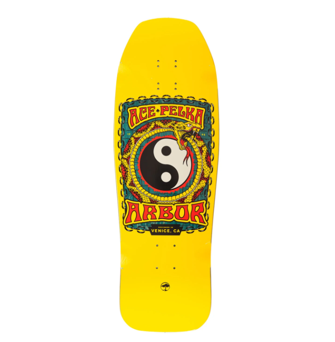 Arbor Skateboards "Ace Pelka- Order and Chaos" 10" Deck