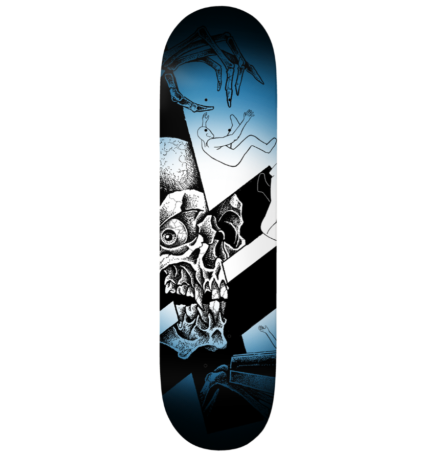 Deathwish Skateboards "Pedro Delfino- Trapped" 8.25" Deck