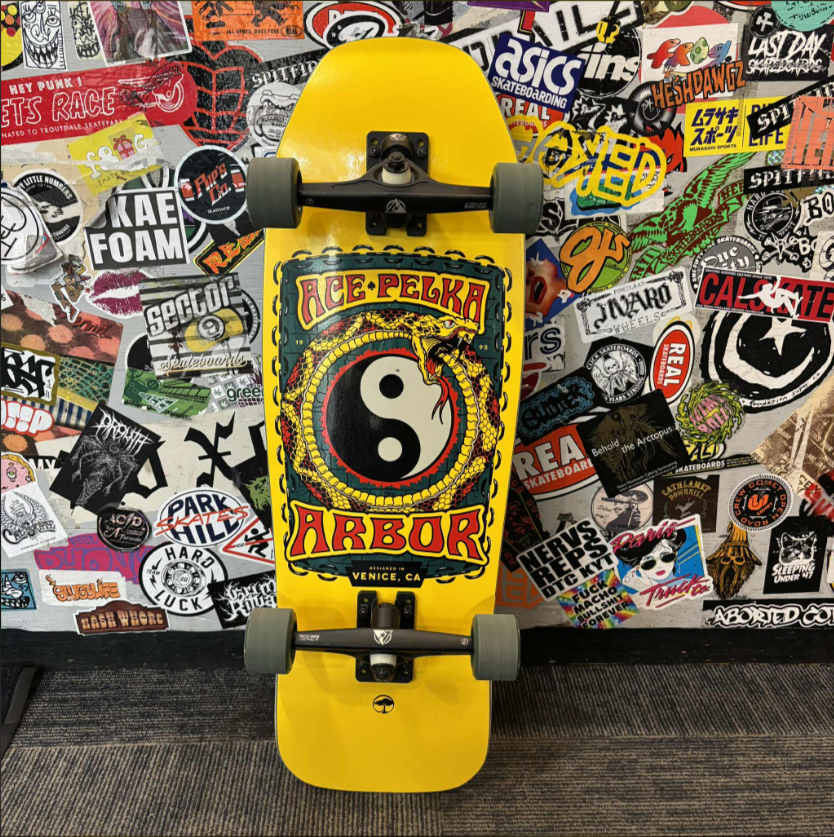 Arbor Skateboards "Ace Pelka- Order and Chaos" 10" Custom Complete