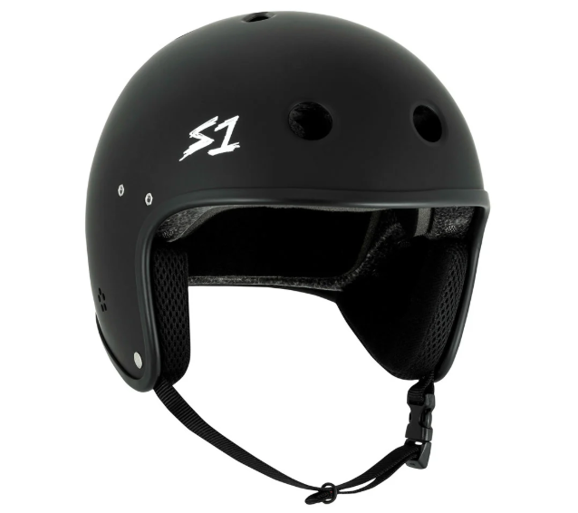 S1 "Retro Lifer- Black" Helmet