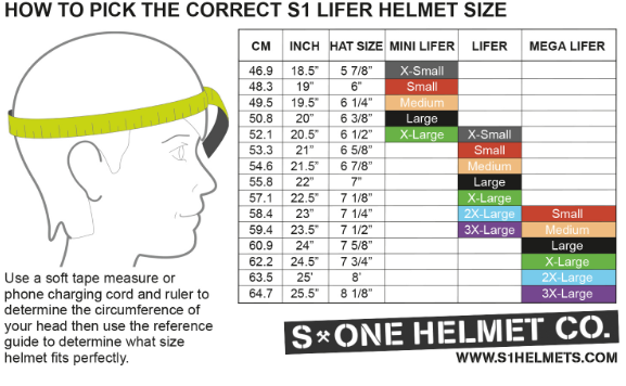 S1 "Retro Lifer- Black" Helmet