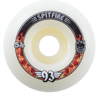 Spitfire Wheels "Radials" 54MM/93A Wheels