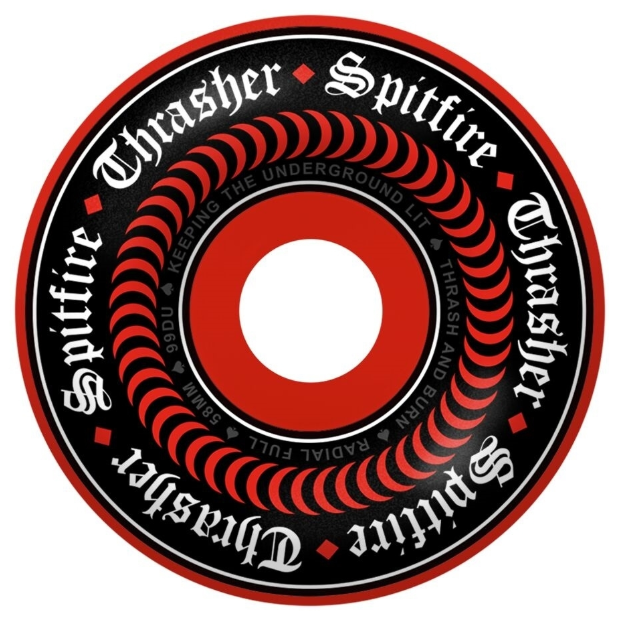 Spitfire Wheels "Thrasher/Oath" 58MM Wheels