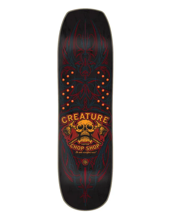 Creature Skateboards "Chop Shop- Pinstrip" 8.5" Deck