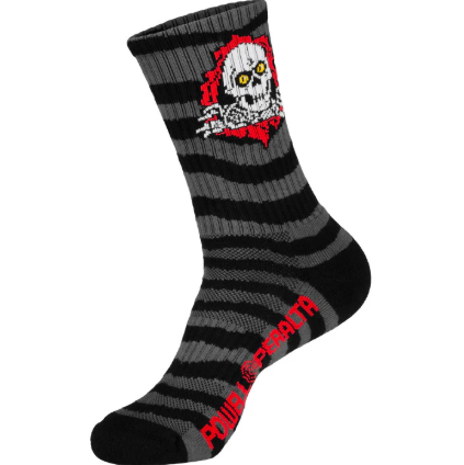 Powell Peralta "Ripper  - Charcoal" Socks
