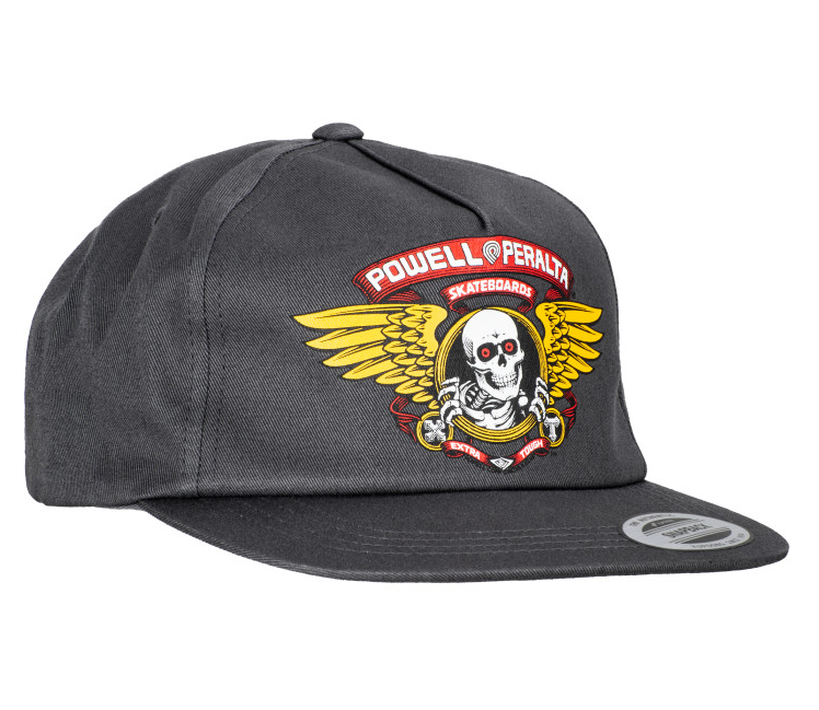 Powell Peralta "Winged Ripper- Charcoal" Hat