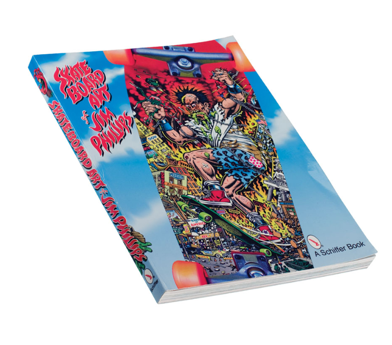 Santa Cruz Skateboards "Art of Jim Phillips" Book