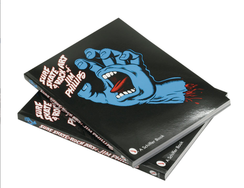 Santa Cruz SKateboards "Surf, Skate and Rock Art of Jim Phillips" Book