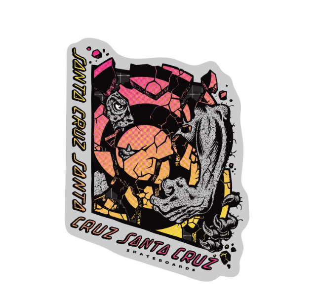 Santa Cruz Skateboards "Rob Roskopp - Break" Sticker