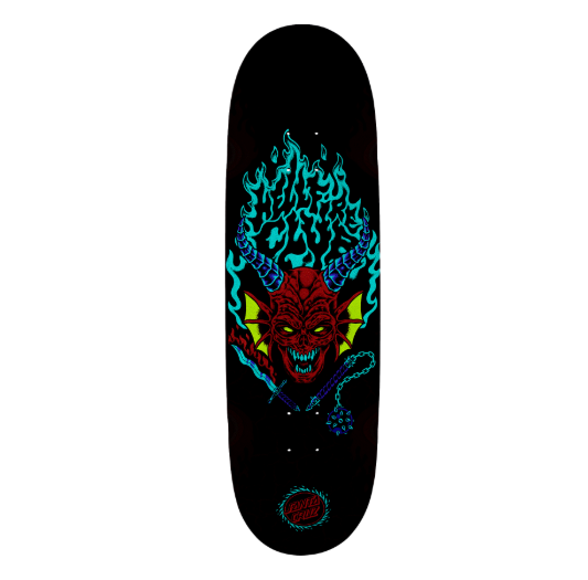 Santa Cruz Skateboards "Hell Fire Club" 9.0" Deck