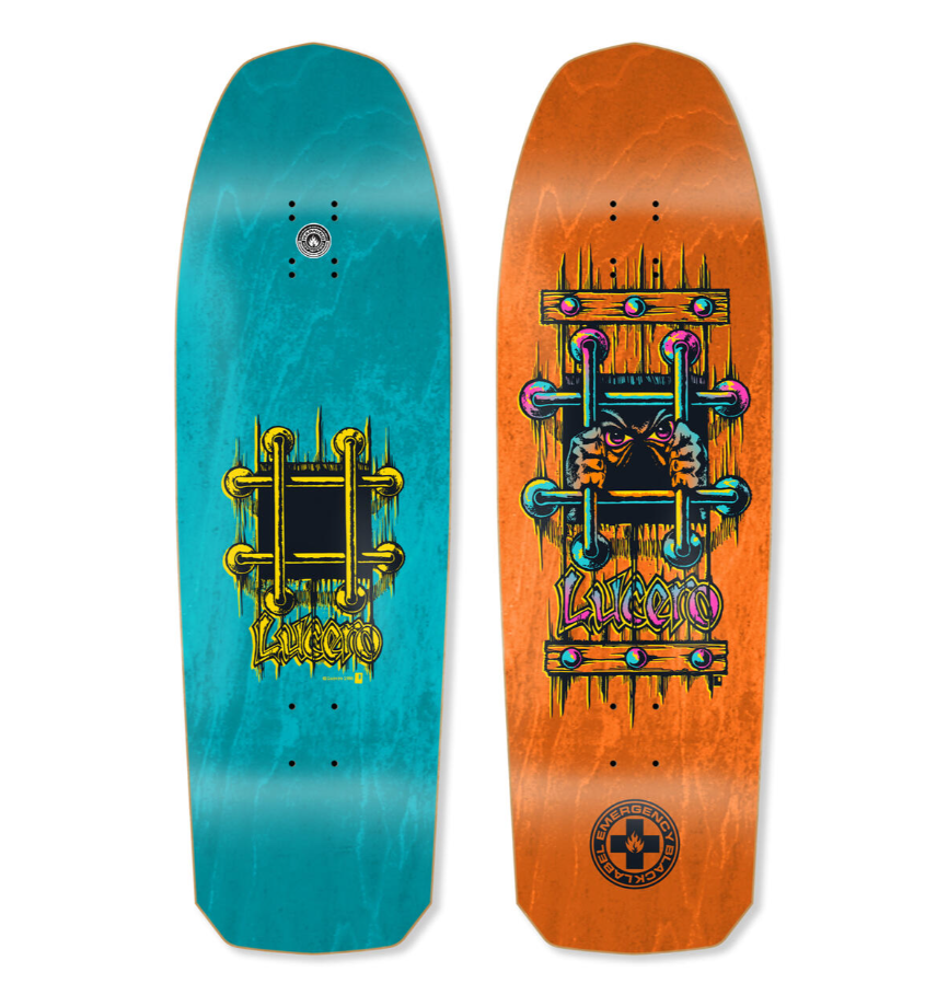 Black Label Skateboards "John Lucero - OG Bars" 10.0" Decl