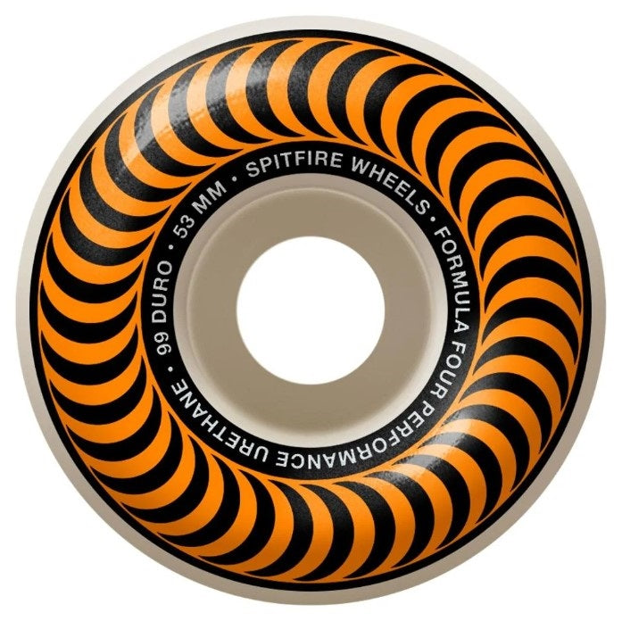 Spitfire Wheels "Classic- Formula Four" 53MM/99A Wheels