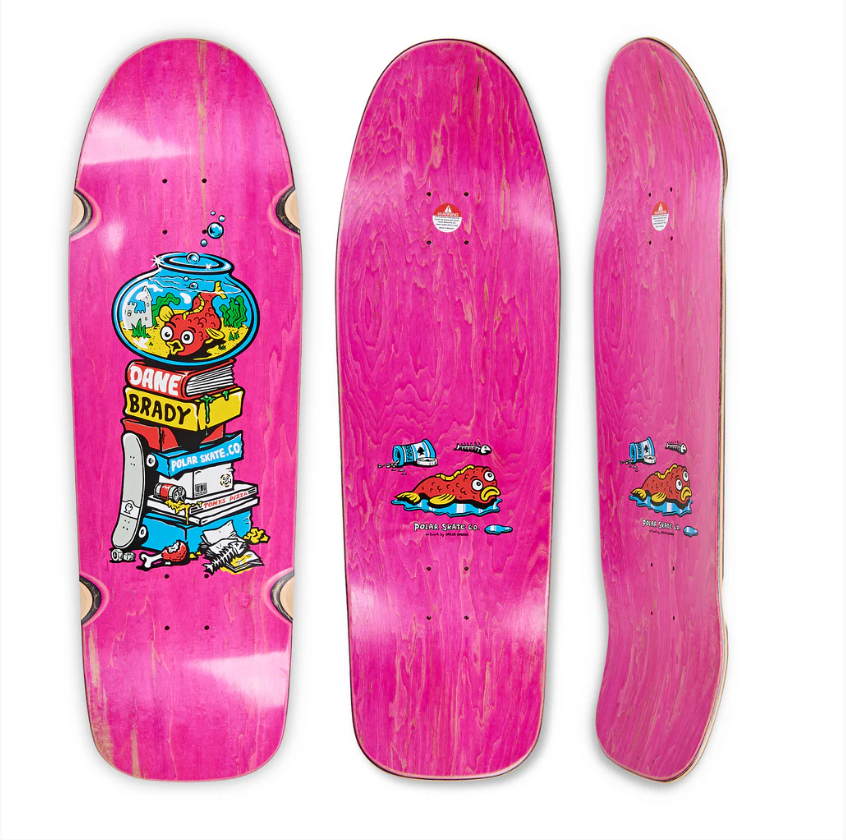Polar Skateboards "Dane Brady - Fish Bowl" 9.75" Deck