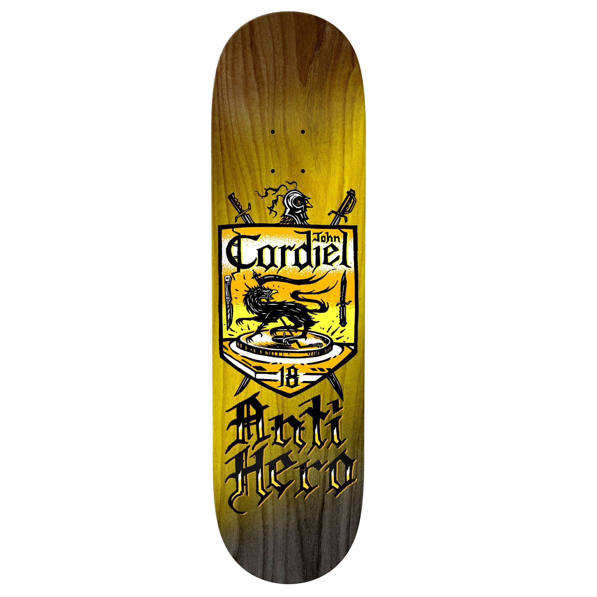 Anti Hero "John Cardiel- Coat of Arms" 8.62" Deck