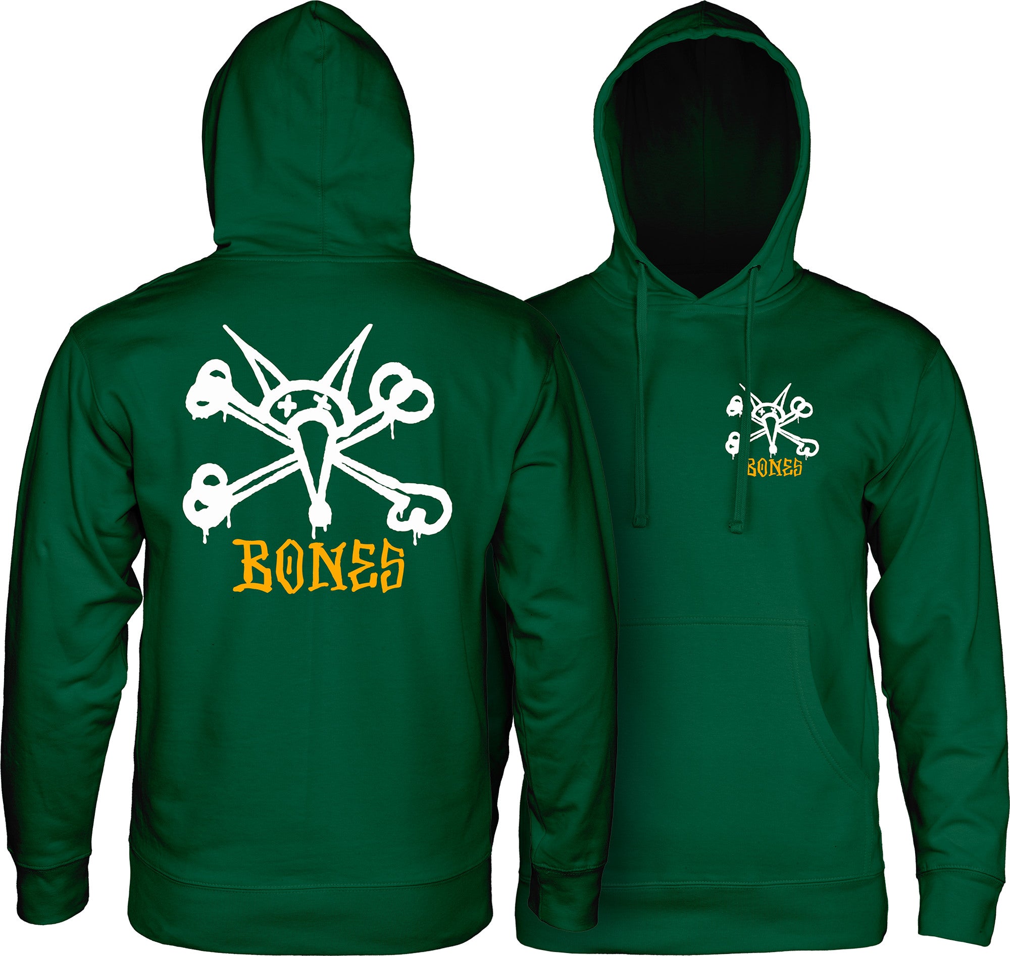 Bones Wheels "Rat Bones- Alpine Green" Sweat Shirt