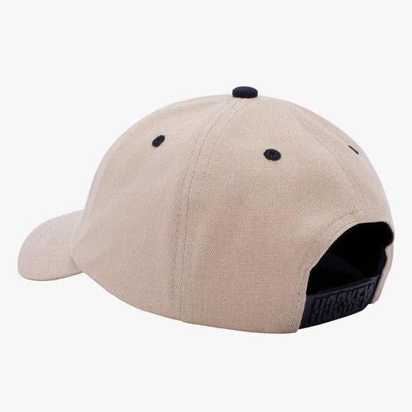 Hockey Skateboards "Shame" Tan 6 Panel Hat