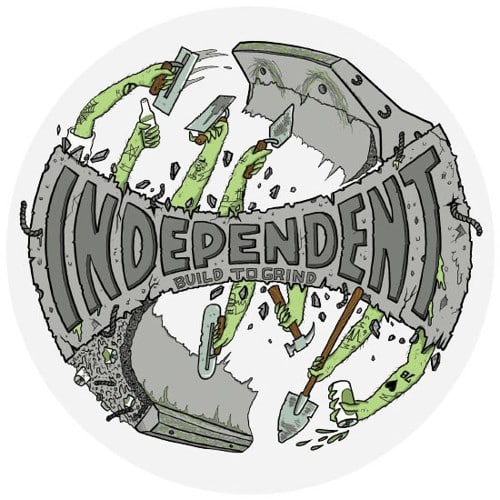 Independent Trucks "Build to Grind" Sticker