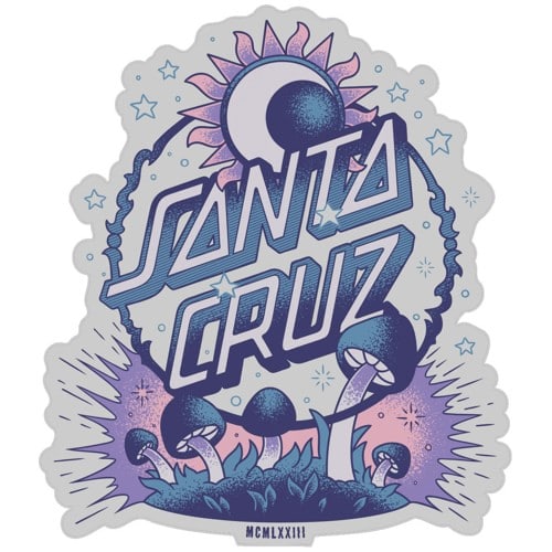 Santa Cruz Skateboards "Dark Arts" Sticker