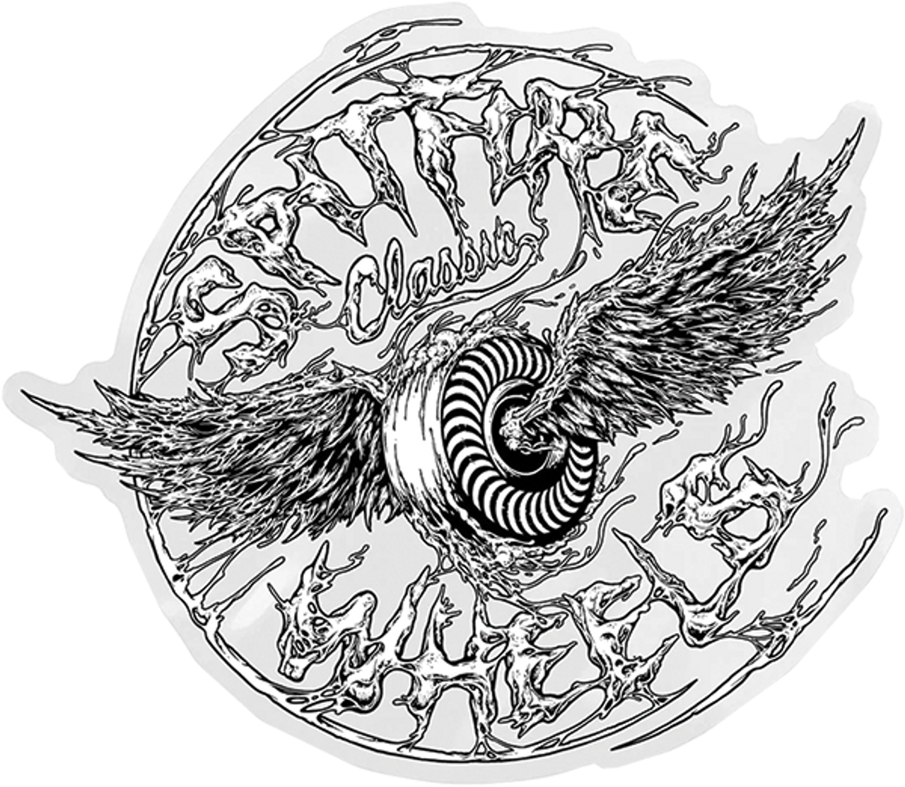Spit Fire Wheels "Decay" Sticker
