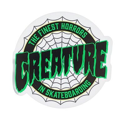 Creature Skateboards "Finest Web" Sticker