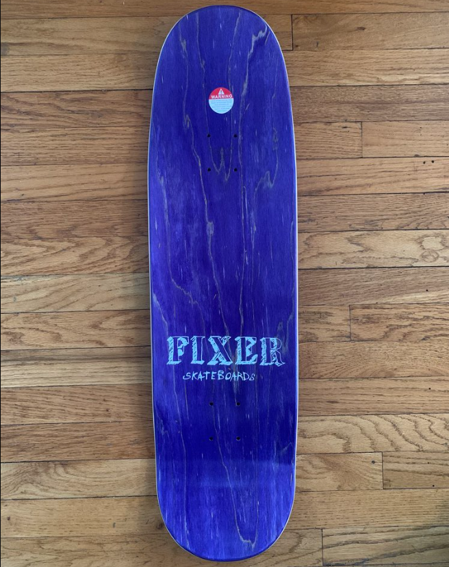 Fixer Skateboards "Flower Plower" 9" Deck