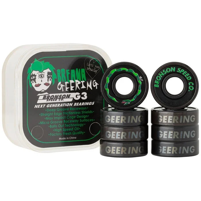 FIRE SALE Bronson Bearings "Breana Geering- G3" Bearings