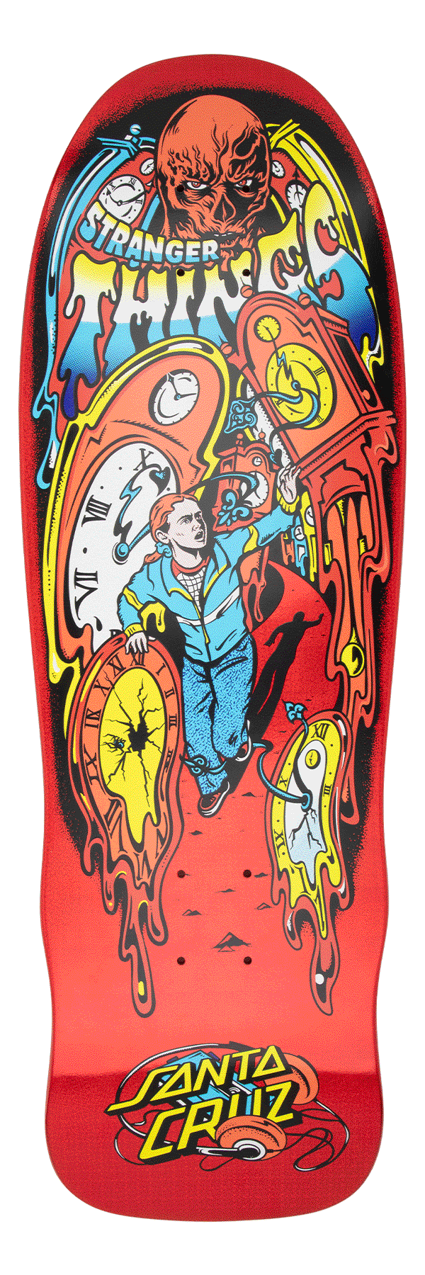 Santa Cruz Skateboards "Clause Grabke- Stranger Things" 9.7" Deck