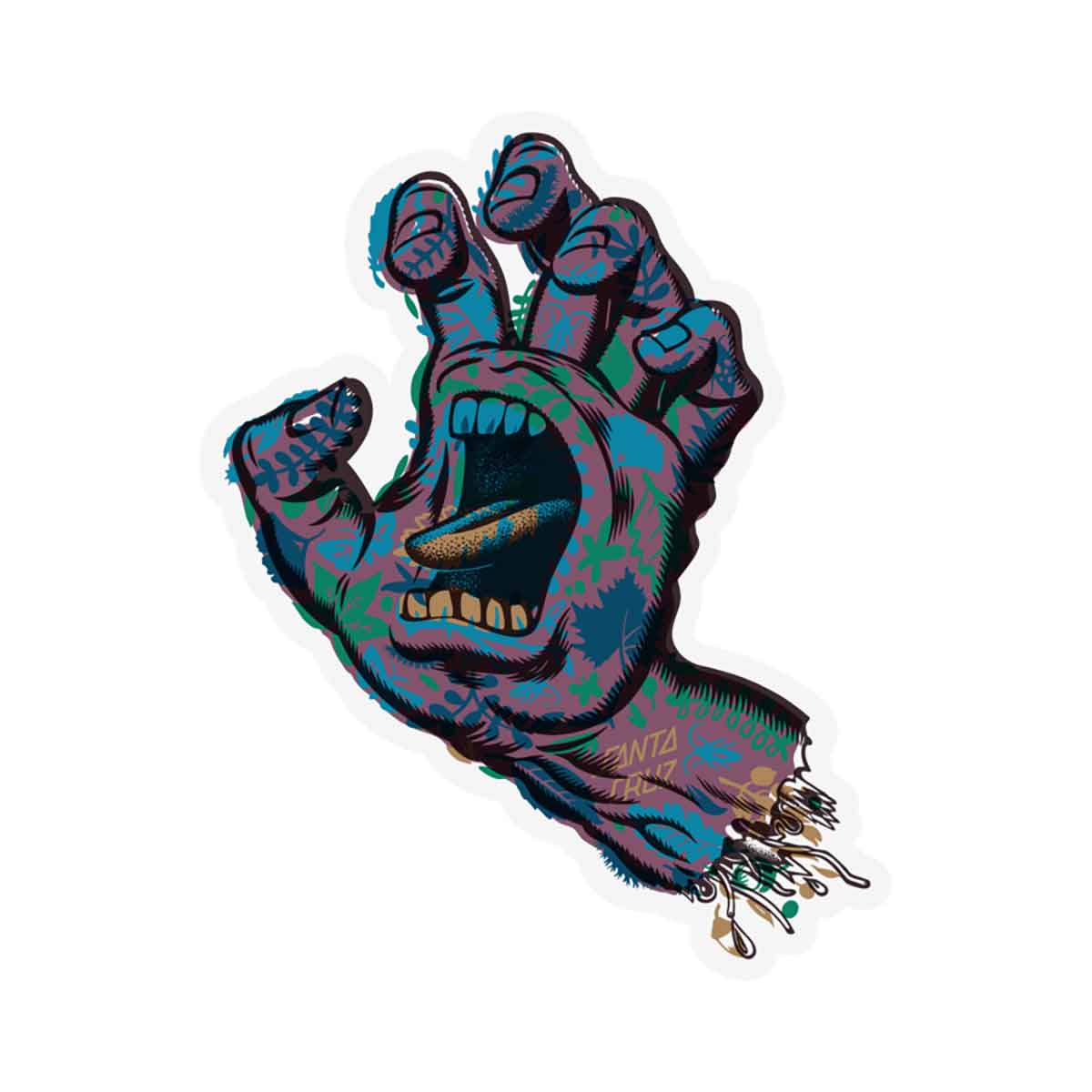 Santa Cruz Skateboards "Growth Hand" Sticker