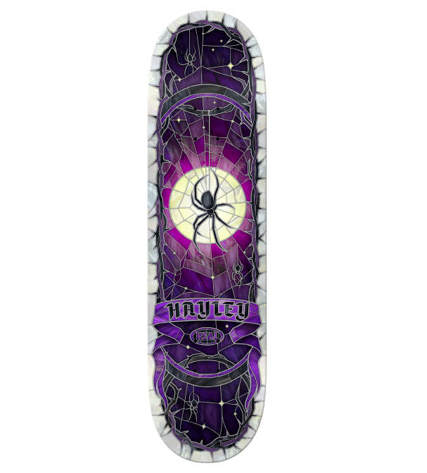 Real Skateboards "Hayley Wilson- Cathedral" 8.38" Deck PRE ORDER