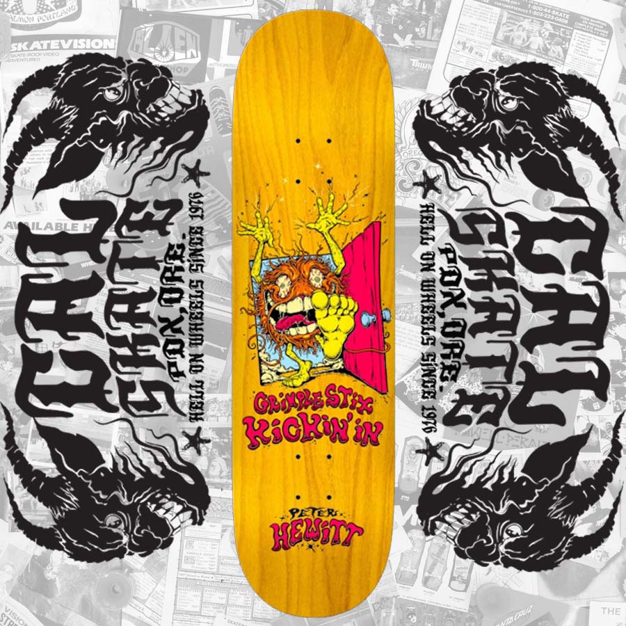 Anti Hero Skateboards "Peter Hewitt- Asphalt Animals, Grimple Stix" PRE-ORDER