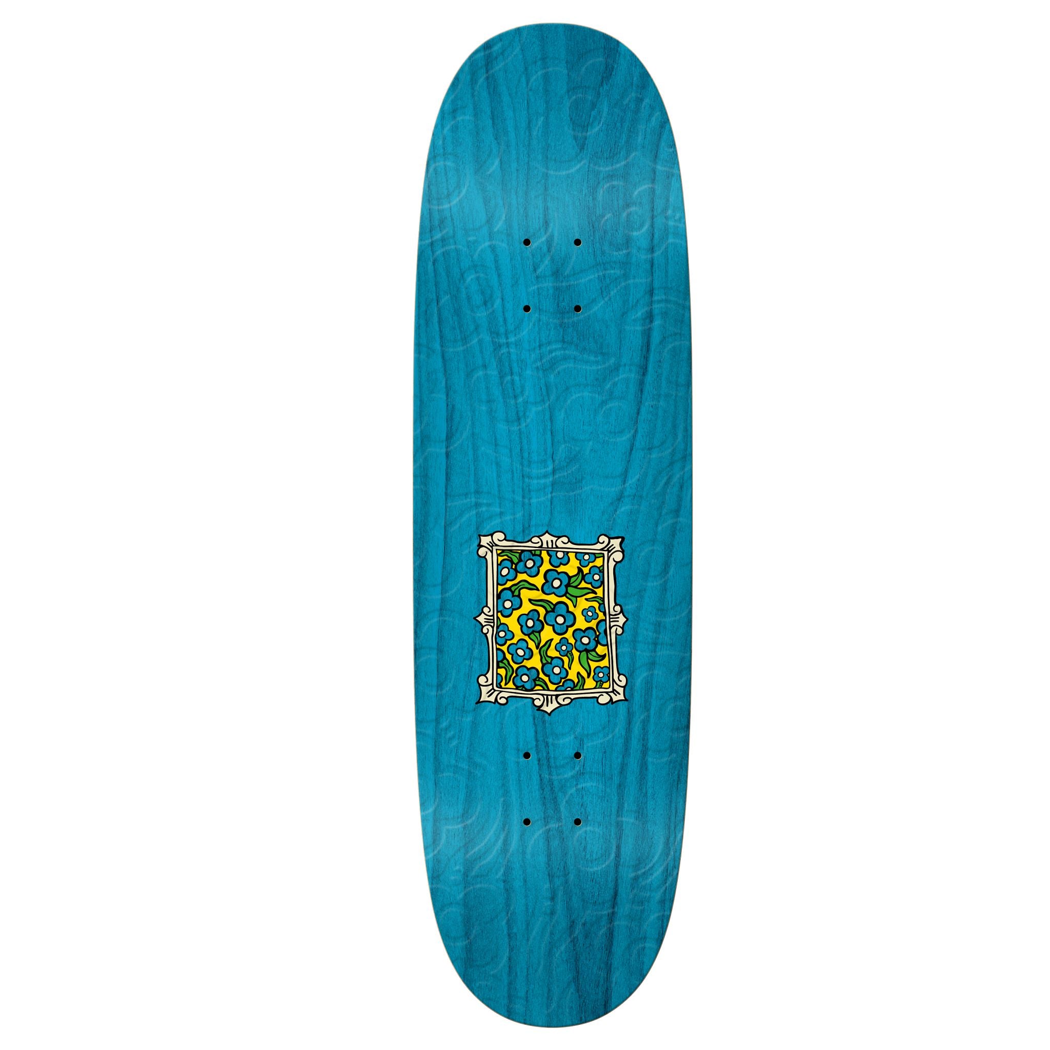 Krooked Skateboards "Flowers Embossed" 8.75" Deck