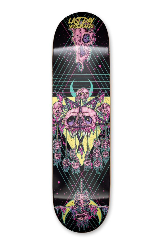 Last Day Skateboards "Bone Offering" 8.75" Deck