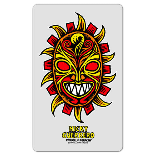 Powell Peralta Skateboards "Nicky Guerrero - Mask" Sticker