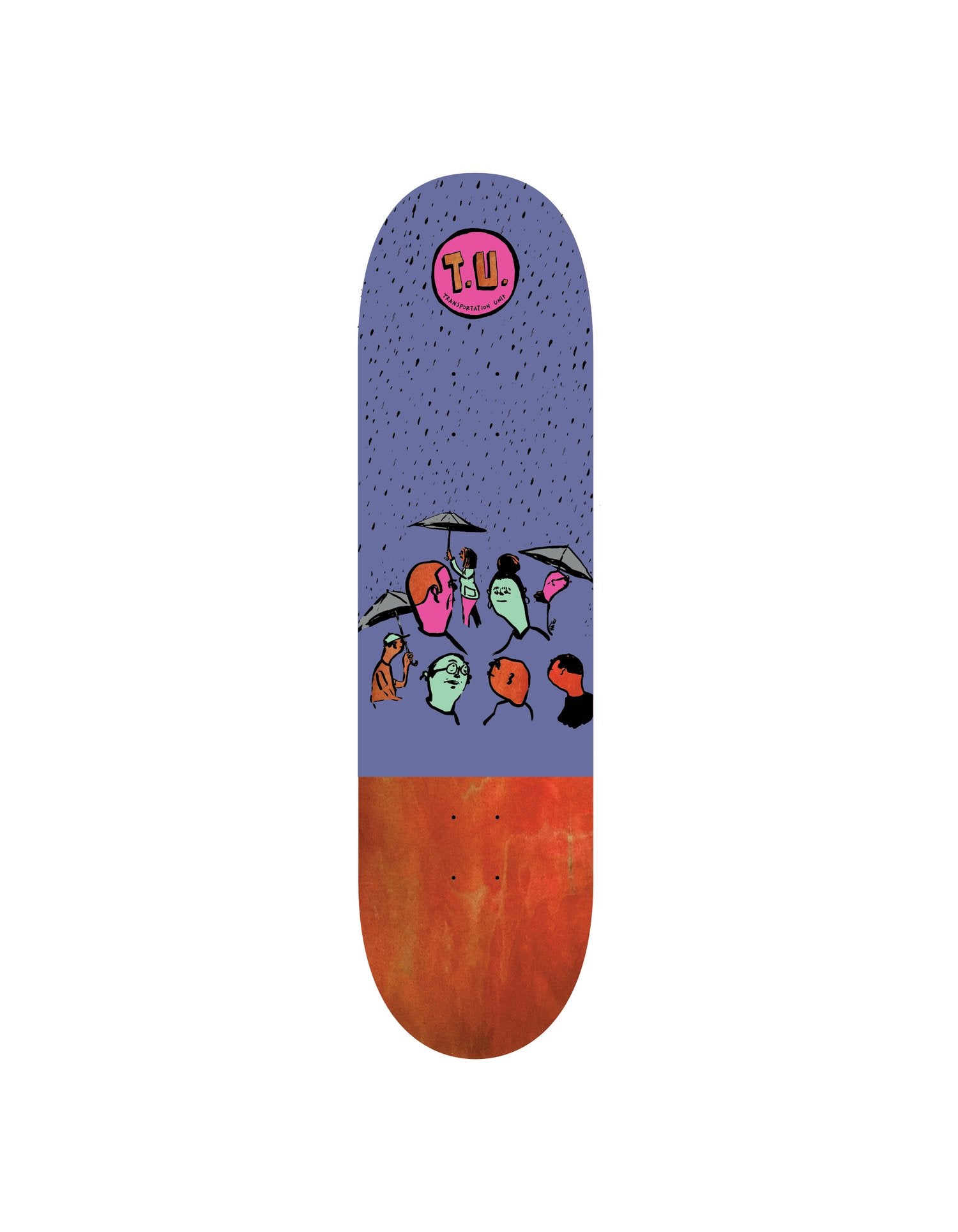 Transportation Unit "Rainy Day" 8.5" Deck