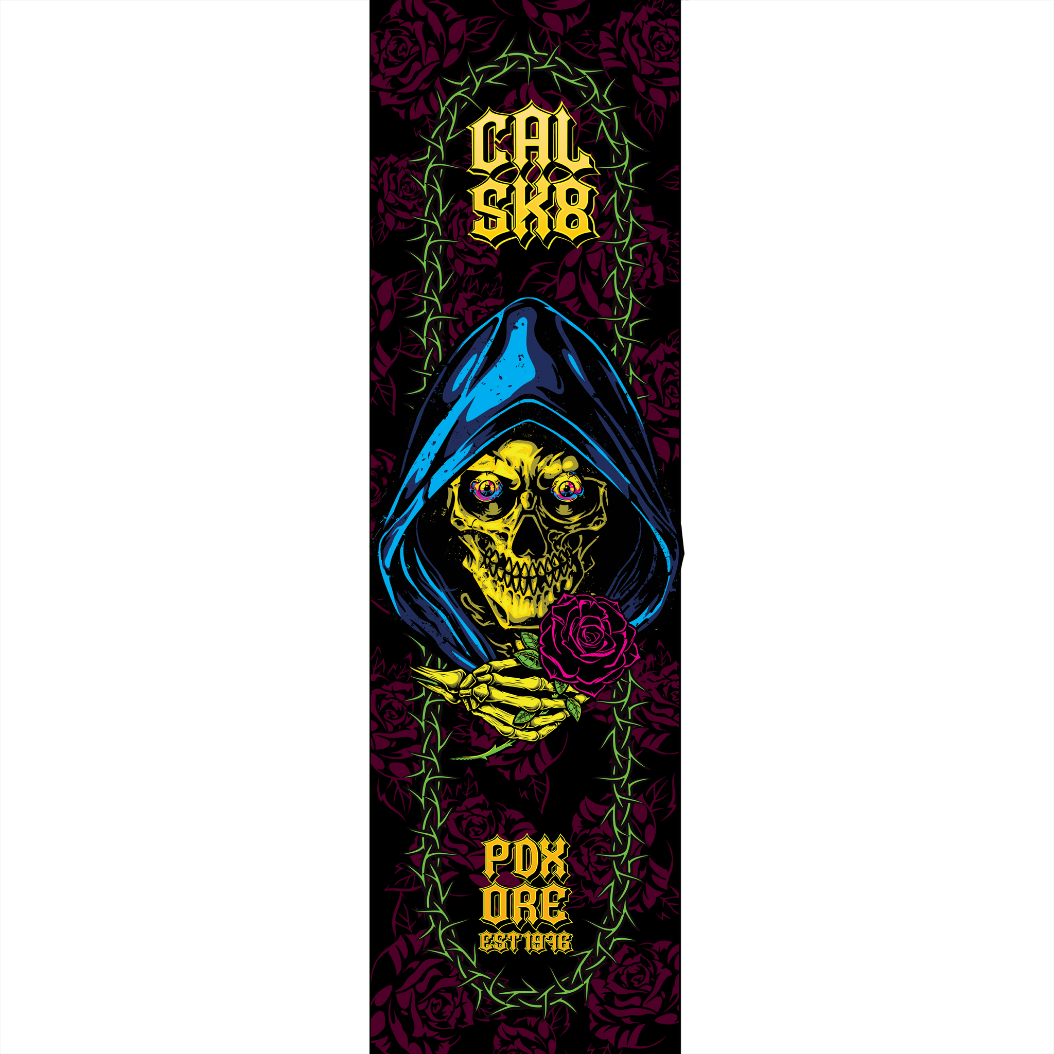 Cal Skate Griptape "Reaper 2" 10" Grip
