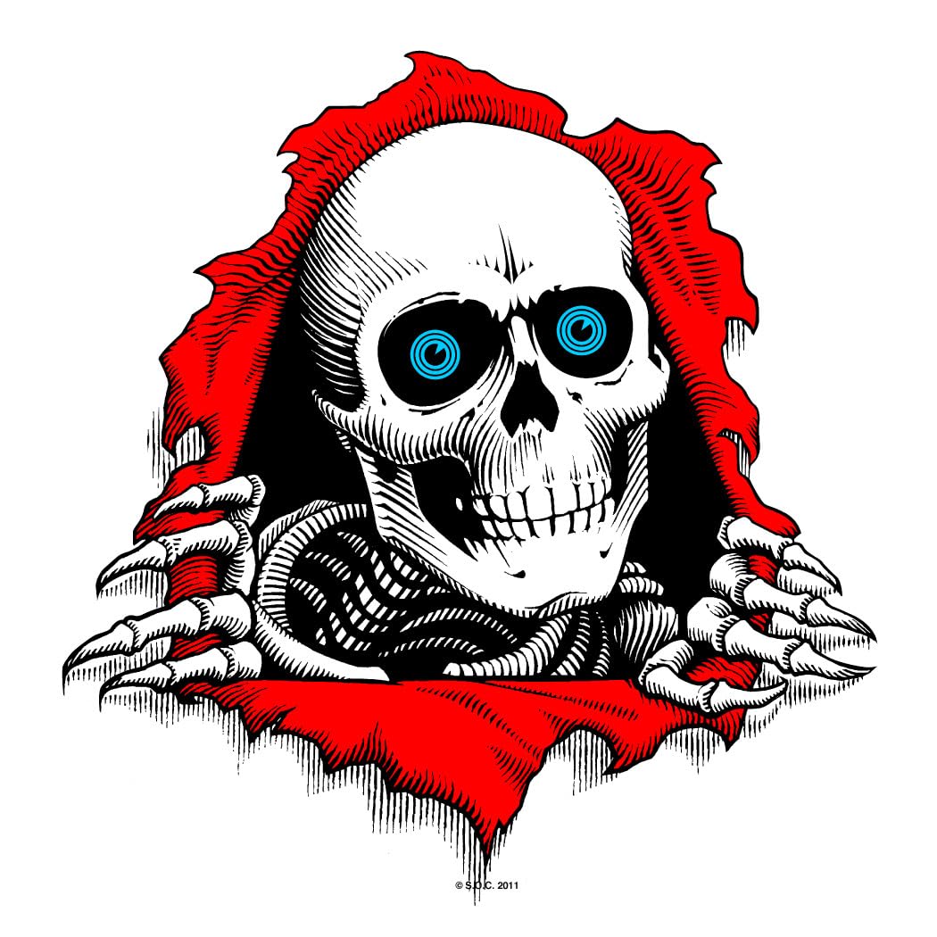 Powell Peralta "Ripper- Ramp" Assorted Colored Sticker