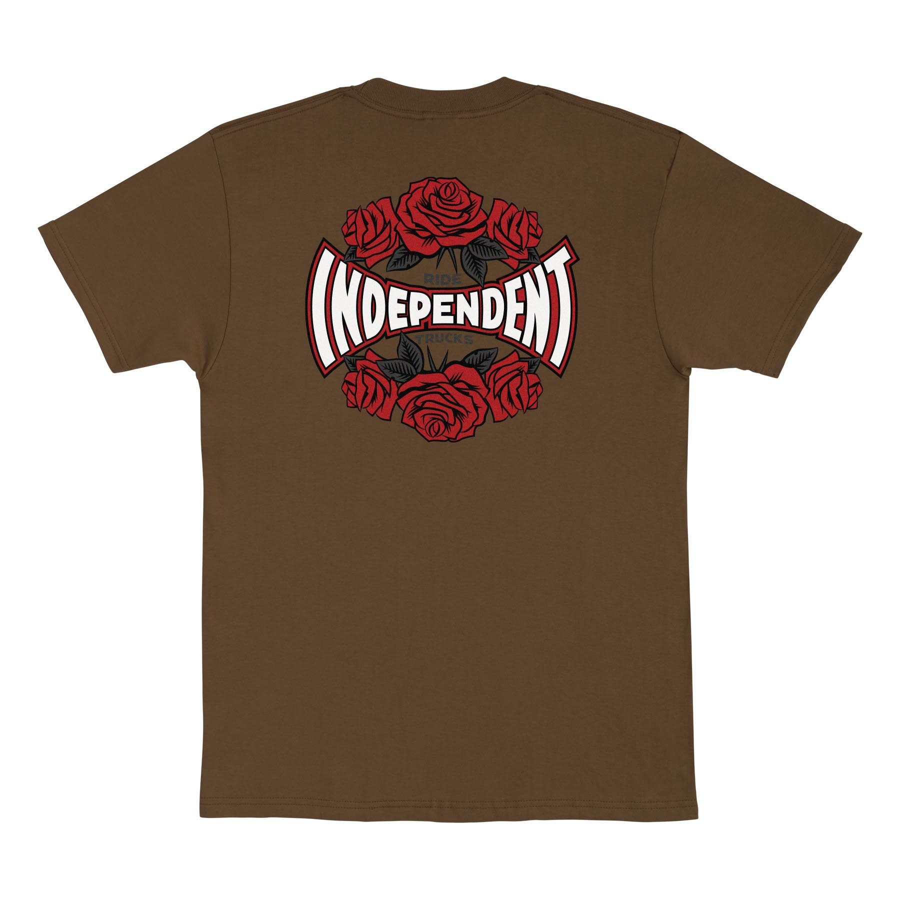 Independent Trucks "Rose Span" Dark Chocolate T-Shirt