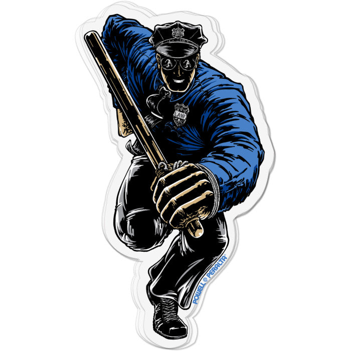 Powell Peralta Skateboards "Chris Senn- Cop" Sticker