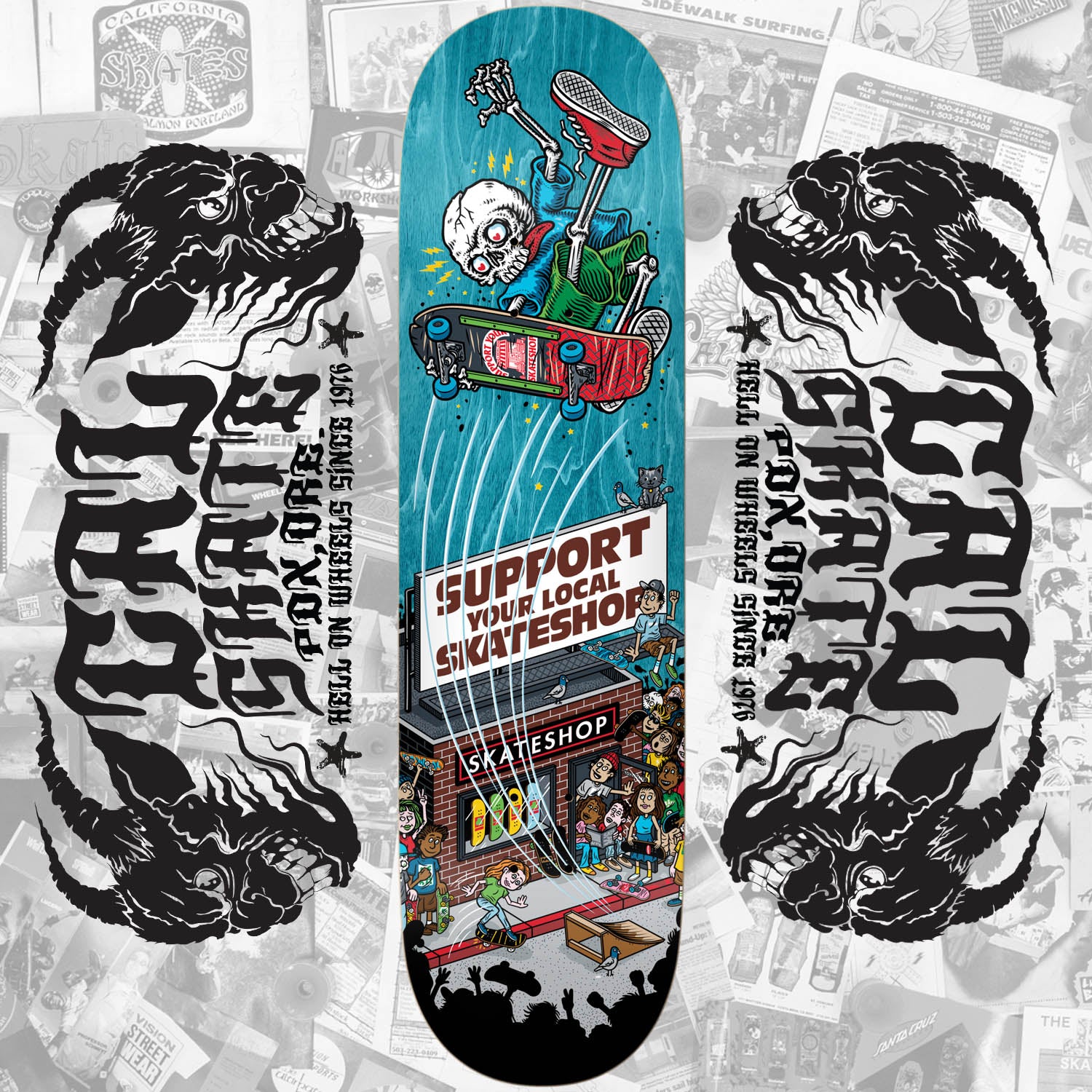 Real Skateboards "Skate Shop Day - Shop Keeper" Assorted Sized Deck