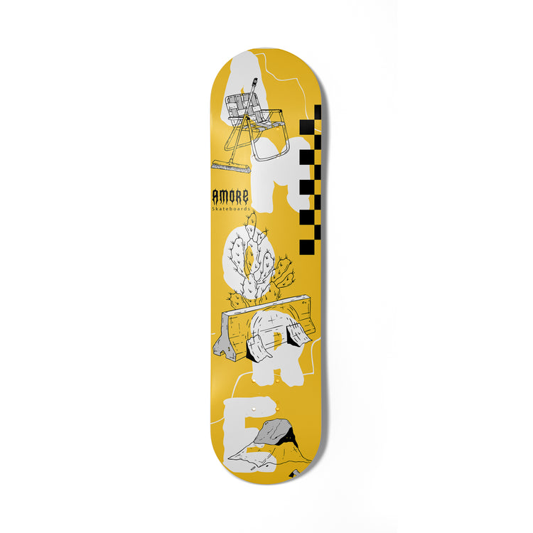 Amore Skateboards "Skate Taxi" Assorted Sized Deck