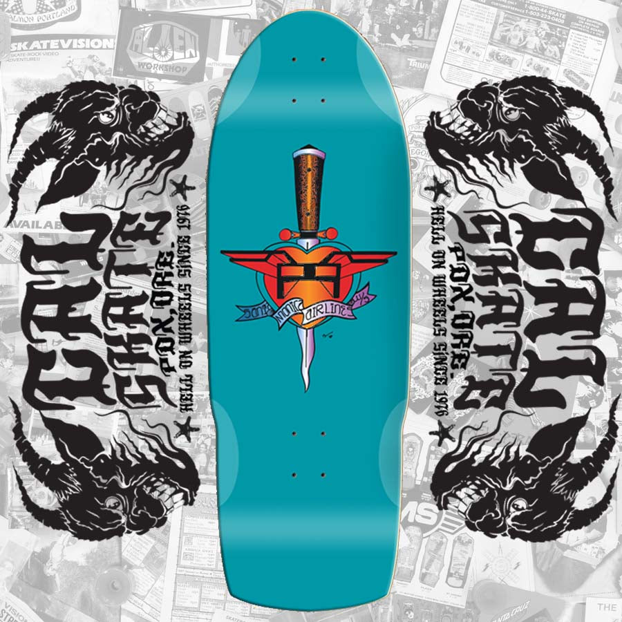 Fire Sale Santa Monica Airlines "Heart Attack" 10.5" Deck