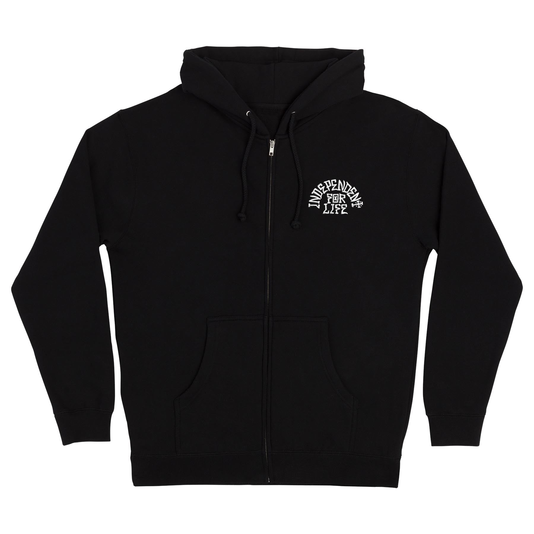 Independent Trucks "Truck Head" Black Zip Hoodie